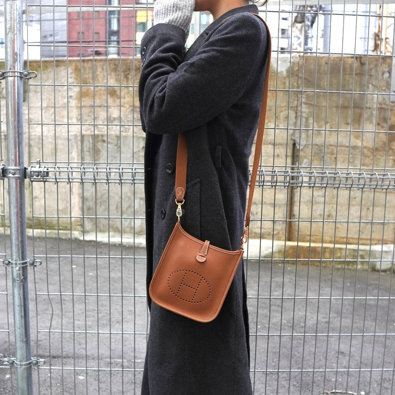 エルメス エヴリンTPM トリヨンクレマンス ブラウン K刻 - NEWSED