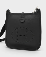 エルメス エブリンTPM トリヨンクレマンス ショルダーバッグ ブラック SV金具 B刻 - NEWSED