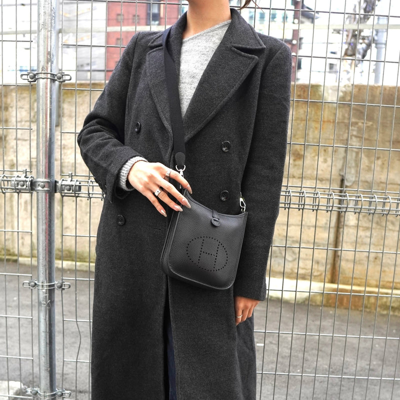 エルメス エブリンTPM トリヨンクレマンス ブラック W刻 - NEWSED