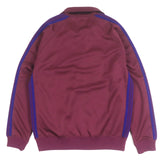 ニードルズ Track Jacket-Poly Smooth ロゴ刺繍 ダブルジップアップ ジャージ トラックジャケット ワインレッド M メンズ - NEWSED