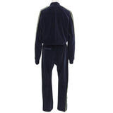 ニードルズ TRACK JUMP SUIT CITYSHOP別注 ロゴ刺繍 ベロア オールインワン ツナギ ネイビー XS レディース - NEWSED