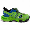 バレンシアガ TRACK TRAINERS レースアップ レザー ローカットスニーカー ライトグリーン 24.5 レディース