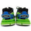 バレンシアガ TRACK TRAINERS レースアップ レザー ローカットスニーカー ライトグリーン 24.5 レディース