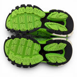 バレンシアガ TRACK TRAINERS レースアップ レザー ローカットスニーカー ライトグリーン 24.5 レディース - NEWSED