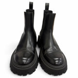 バレンシアガ TRACTOR 20MM 厚底 サイドゴア チェルシー ブーツ ブラック 40 メンズ - NEWSED