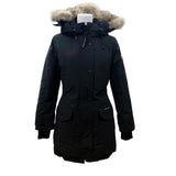 カナダグース TRILLIUM PARKA トリリウムパーカー ダウンコート ブラック XS レディース - NEWSED