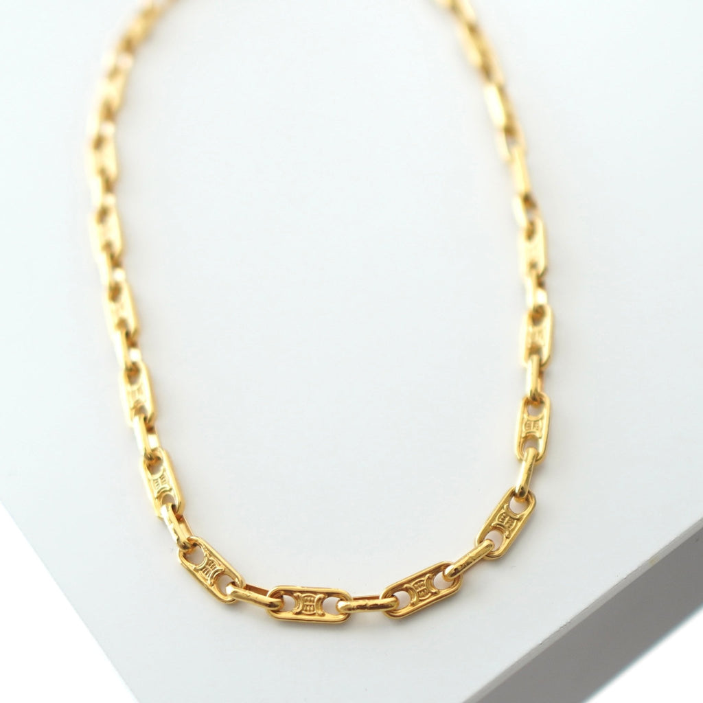Triomphe Chain GP Gold Necklace