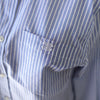 Triomphe Embroidery Cropped Shirt