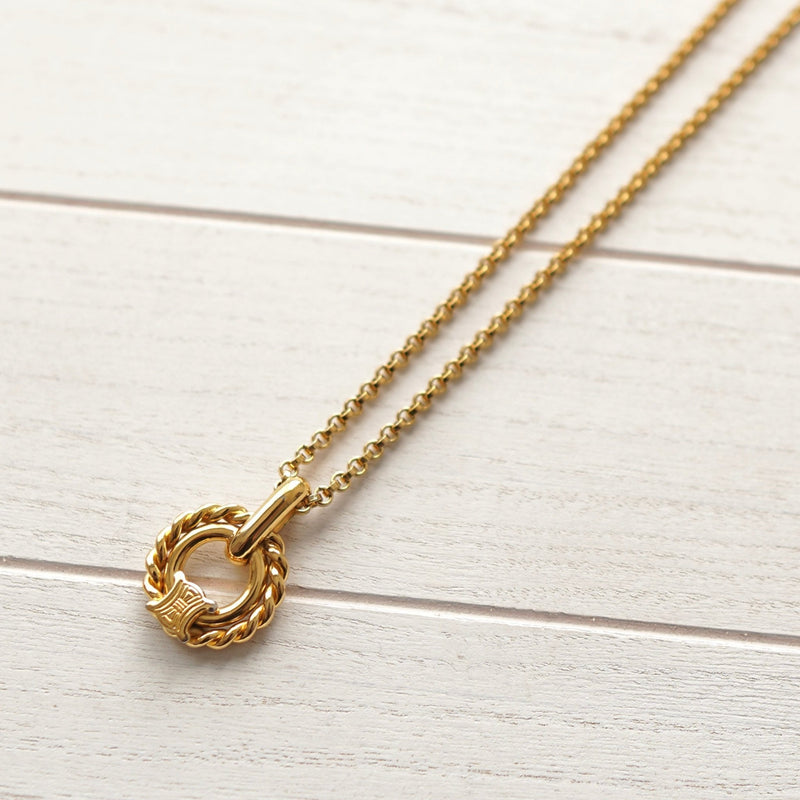 Triomphe Gold Necklace｜Made in Italy - NEWSED