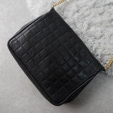 Triomphe Quilting Chain Shoulder Bag - NEWSED