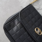 Triomphe Quilting Chain Shoulder Bag - NEWSED