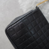 Triomphe Quilting Chain Shoulder Bag - NEWSED