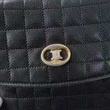 Triomphe Quilting Chain Shoulder Bag - NEWSED