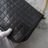 Triomphe Quilting Chain Shoulder Bag - NEWSED