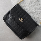 Triomphe Quilting Chain Shoulder Bag - NEWSED