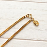 Triomphe Rhinestone Gold Necklace｜Made in Italy - NEWSED