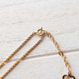 Twist Circle Top Gold Necklace - NEWSED