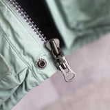 Two - tone Coloring Nylon Blouson - NEWSED