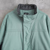 Two-tone Coloring Nylon Blouson