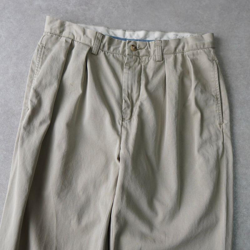 Two - tuck Cotton Pants - NEWSED