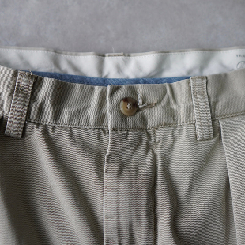 Two - tuck Cotton Pants - NEWSED