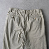Two - tuck Cotton Pants - NEWSED