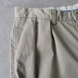 Two - tuck Cotton Pants - NEWSED