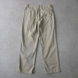 Two - tuck Cotton Pants - NEWSED