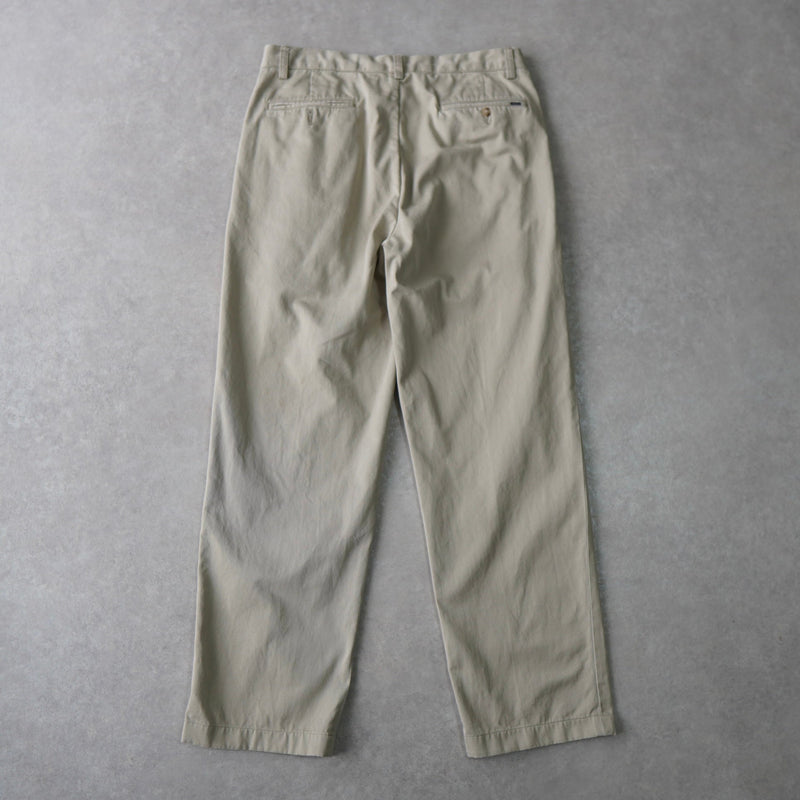 Two - tuck Cotton Pants - NEWSED