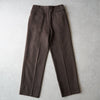 Two tucks wool slacks