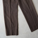 Two tucks wool slacks - NEWSED