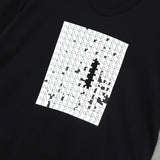 メゾンマルジェラ Uネック パズル Tシャツ ブラック - NEWSED