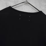 メゾンマルジェラ Uネック パズル Tシャツ ブラック - NEWSED