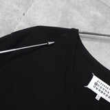 メゾンマルジェラ Uネック パズル Tシャツ ブラック - NEWSED