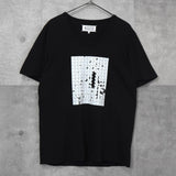 メゾンマルジェラ Uネック パズル Tシャツ ブラック - NEWSED
