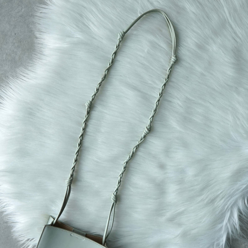 ジルサンダー タングル スモール レザー ショルダーバッグ ミントグリーン