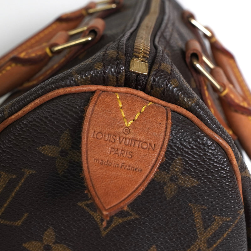 ルイ ヴィトン モノグラム スピーディ25 ミニボストンバッグ ブラウン M41528