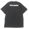 バレンシアガ UNIFIT ターニングロゴ オーバーサイズ ダメージ加工 クルーネック ショートスリーブ 半袖Ｔシャツ ブラック 5 メンズ