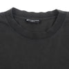 バレンシアガ UNIFIT ターニングロゴ オーバーサイズ ダメージ加工 クルーネック ショートスリーブ 半袖Ｔシャツ ブラック 5 メンズ