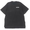 バレンシアガ UNIFIT ターニングロゴ オーバーサイズ ダメージ加工 クルーネック ショートスリーブ 半袖Ｔシャツ ブラック 5 メンズ