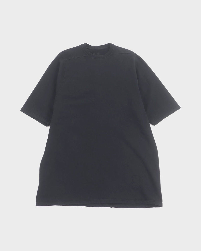 リックオウエンス ダークシャドウ オーバーサイズ ショートスリーブ スウェット ブラック UNI（M～Lサイズ相当） メンズ