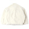 バレンシアガ UNISEX オーバーサイズ ボアジャケット ブルゾン アイボリー 2 メンズ