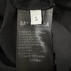 バレンシアガ UNISEX Free Styling Tips Tee ダメージ加工 薄手 長袖Ｔシャツ ブラック 1 メンズ