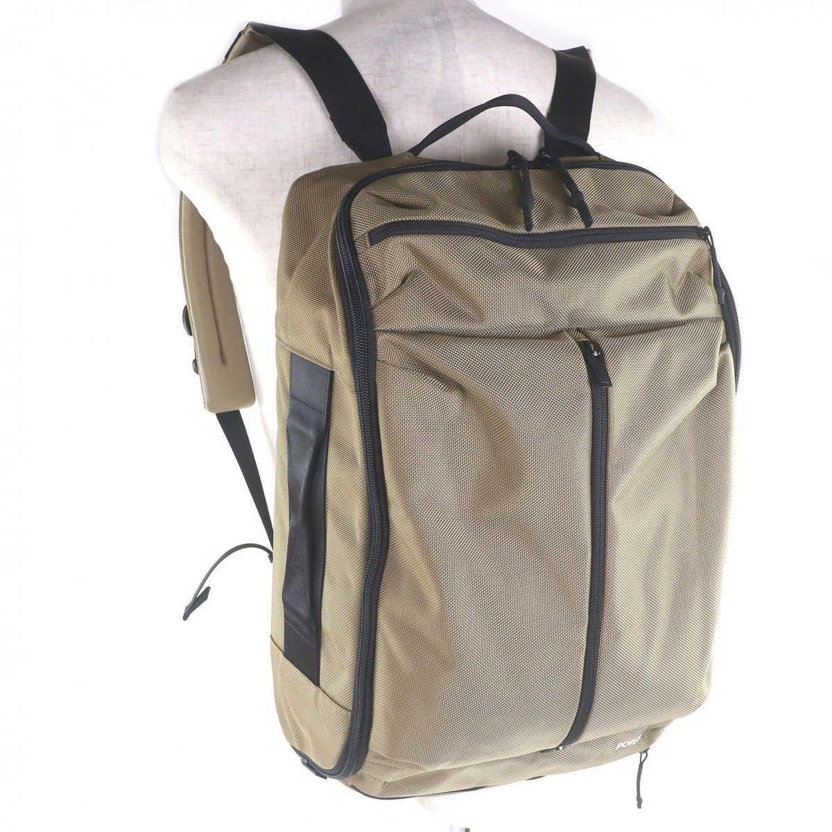 ポーター UPSIDE アップサイド 3WAY OVERNIGHT BRIEFCASE コーデュラバリスティックナイロン ブリーフケース リュック・デイパック ベージュ メンズ - NEWSED
