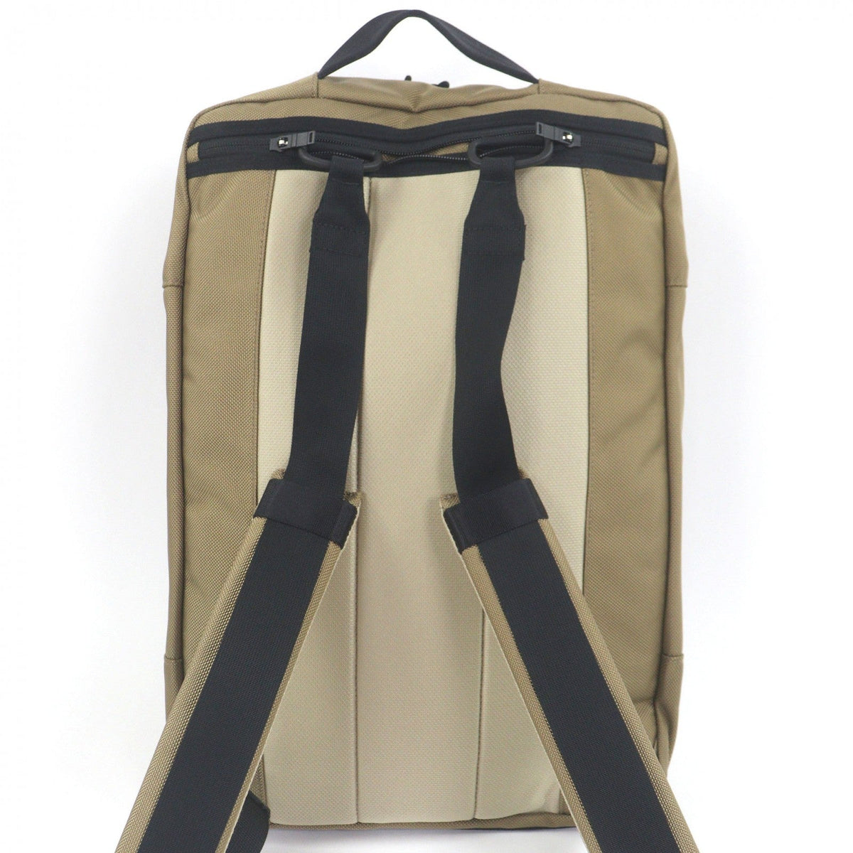 ポーター UPSIDE アップサイド 3WAY OVERNIGHT BRIEFCASE コーデュラバリスティックナイロン ブリーフケース リュック・デイパック ベージュ メンズ - NEWSED