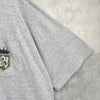 Stüssy 美国制造徽标印花口袋 T 恤，灰色