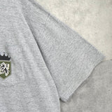 ステューシー USA製 ロゴ プリント ポケット Tシャツ グレー - NEWSED