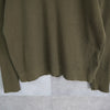 Utility Pocket Waffle Cotton Sweater