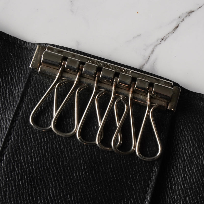 ルイ ヴィトン ミュルティクレ6 ダミエ・グラフィット 6連 キーケース M62662 ブラック