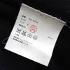 PLAY Comme des Garcons 心形徽标 V 领针织衫 黑色